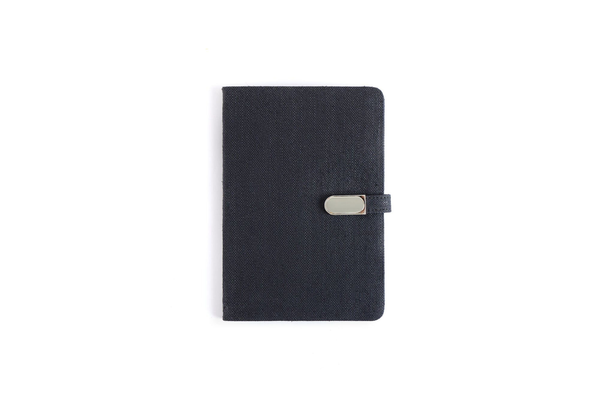 Hemp A5 Diary with Button Flap Closure