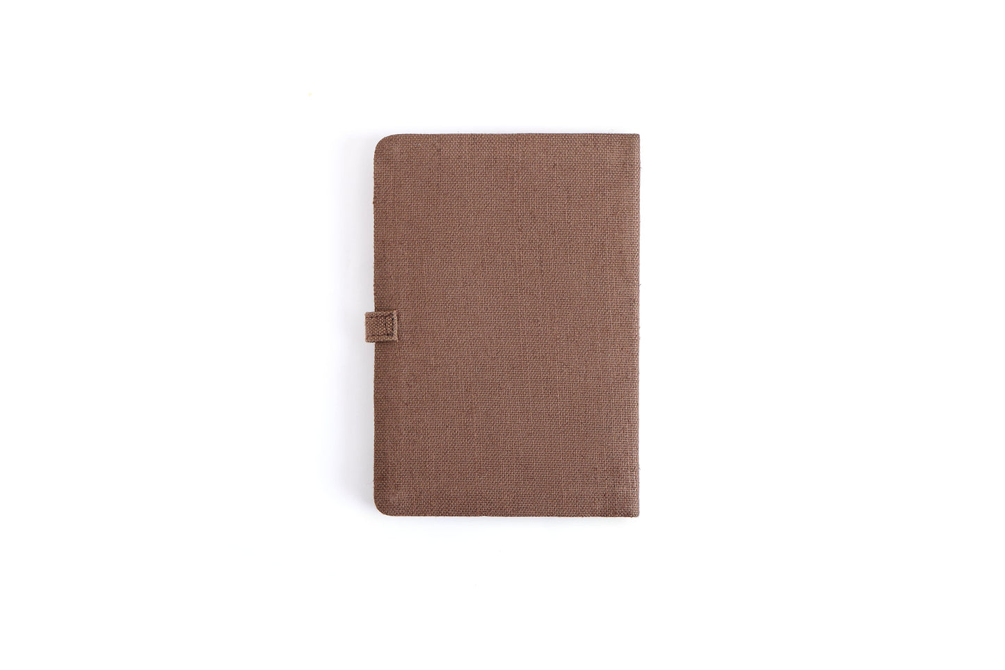 Hemp Soft Cover A5 Diary with Button Flap Closure