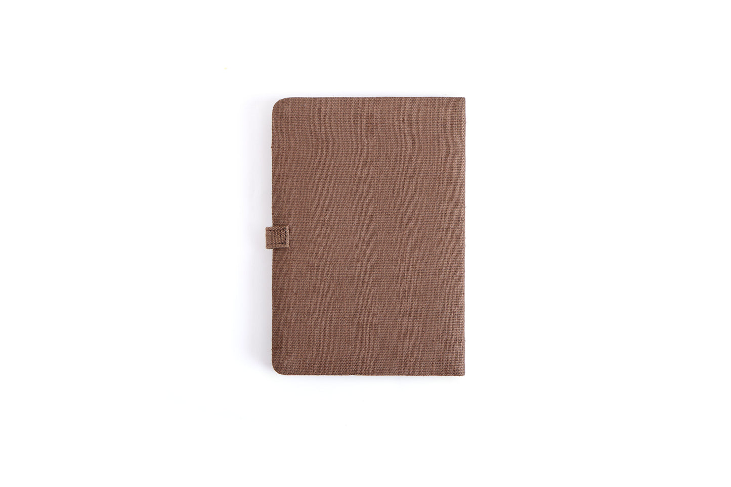 Hemp A5 Diary with Button Flap Closure