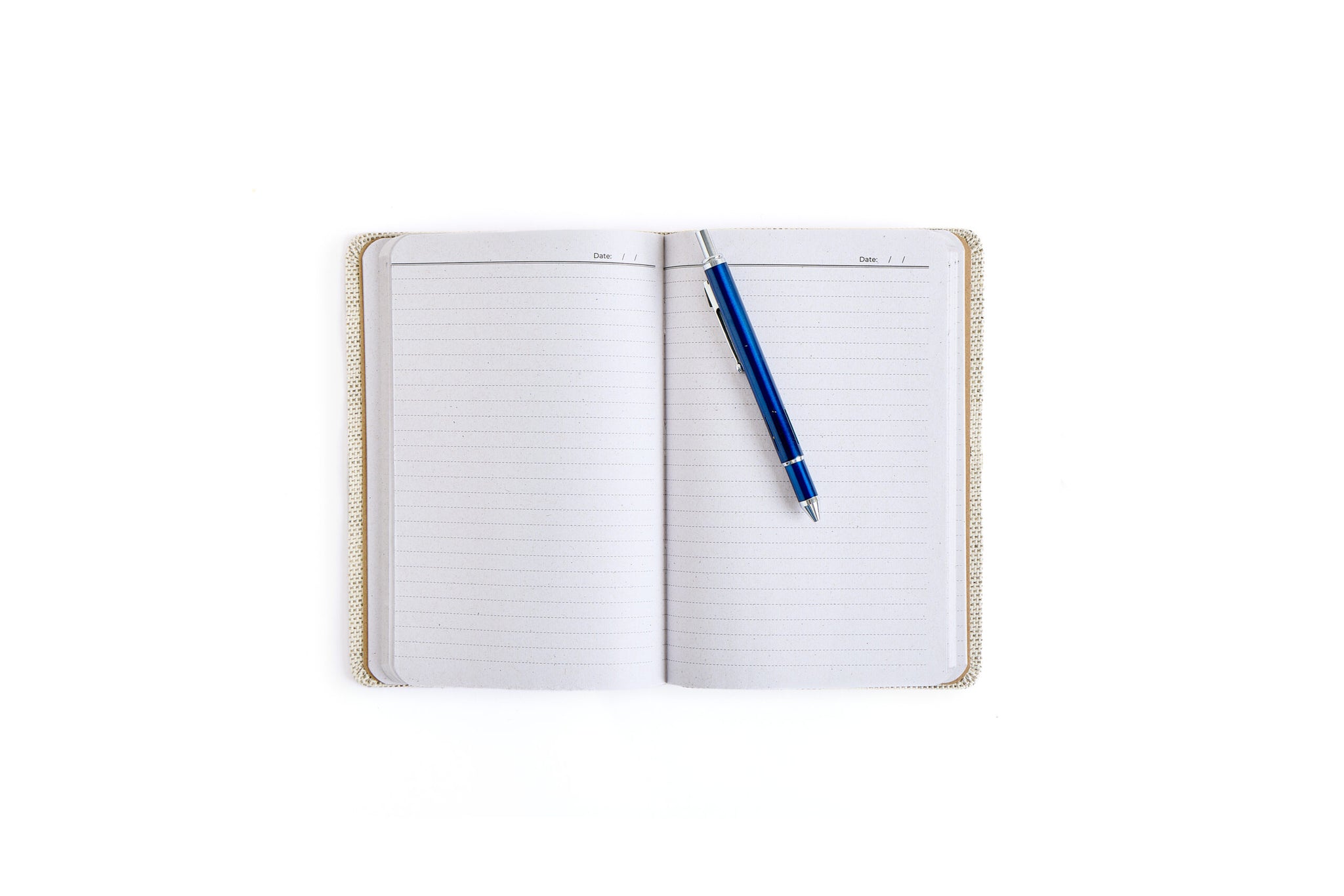 Hemp A5 Notebook Diary  with Magnetic Flap Closure