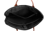 Hemp and PU Slim Laptop Bag