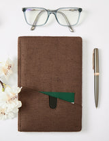 Hemp A5 Non-Dated Diary with Pocket