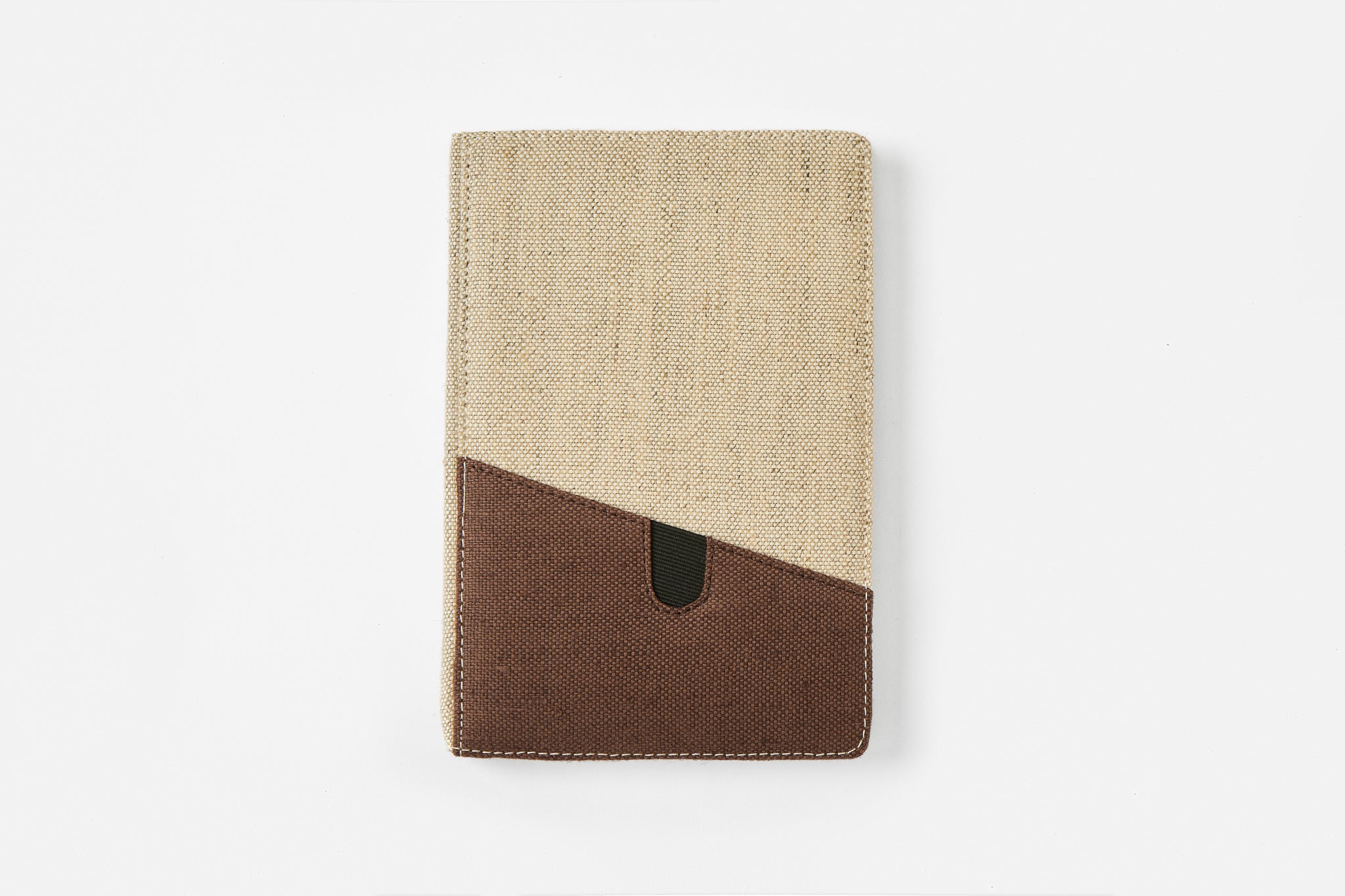 Hemp Dual Tone A5 Non-Dated Diary with Pocket