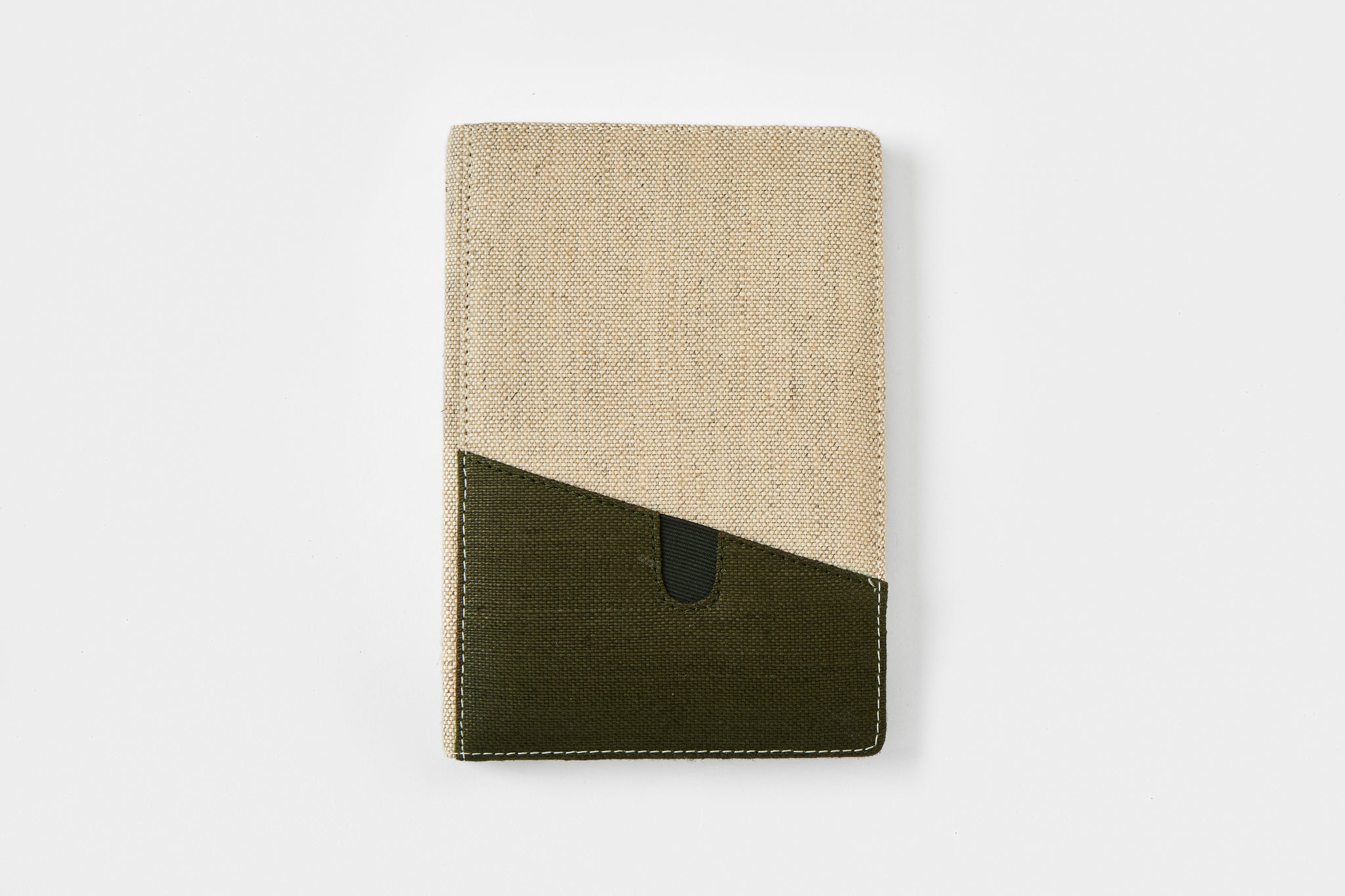 Hemp Dual Tone A5 Non-Dated Diary with Pocket