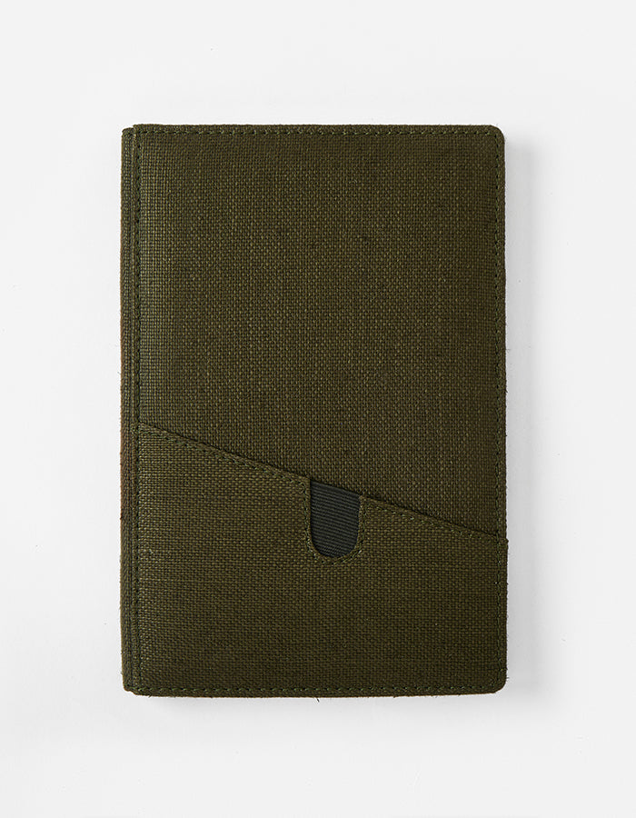 Hemp A5 Non-Dated Diary with Pocket