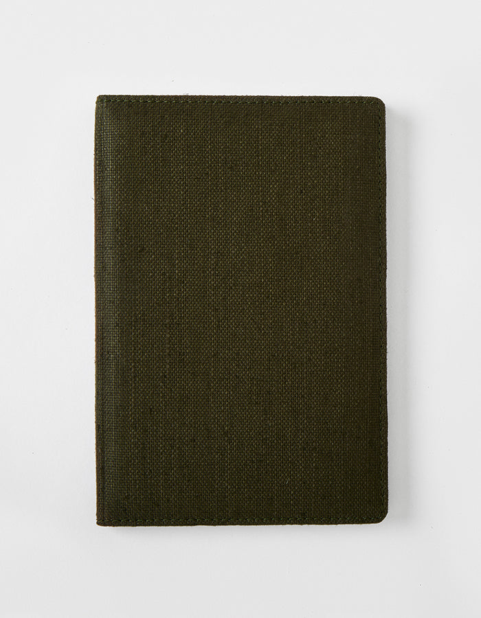Hemp A5 Non-Dated Diary with Pocket