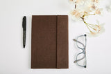 Hemp A5 Notebook Diary  with Magnetic Flap Closure