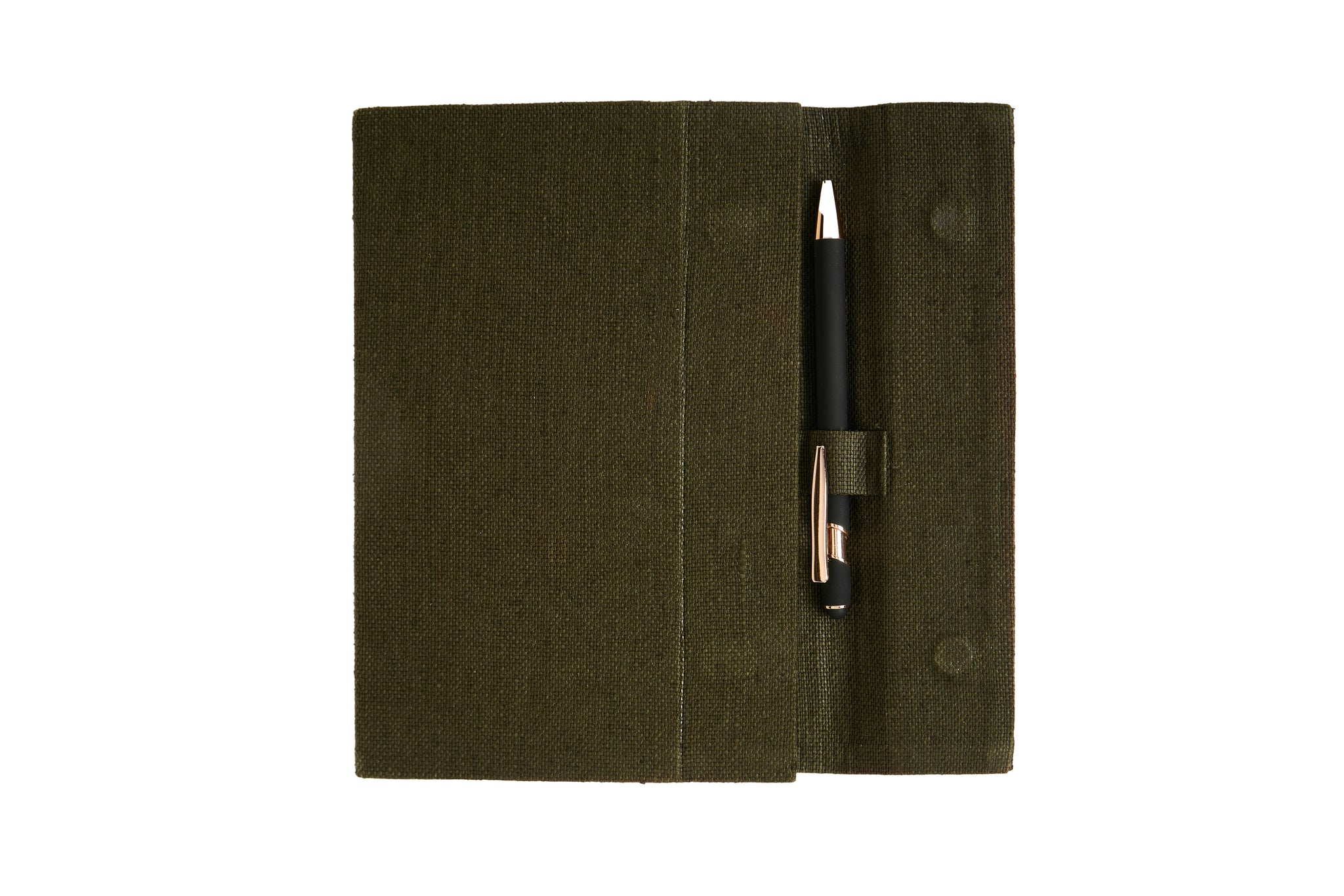 Hemp A5 Notebook Diary with Magnetic Flap Closure