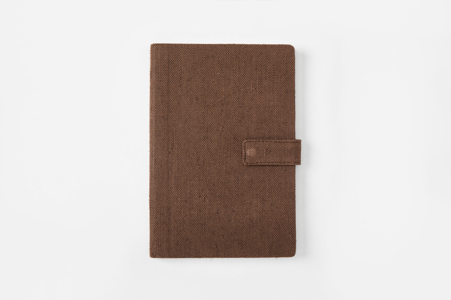 Hemp A5 Notebook Diary with Button Flap Closure