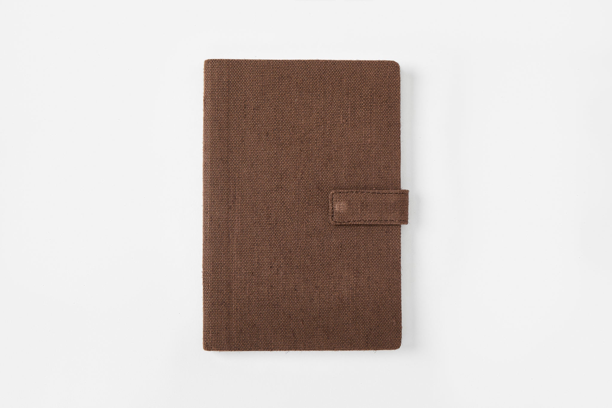 Hemp A5 Notebook Diary with Button Flap Closure