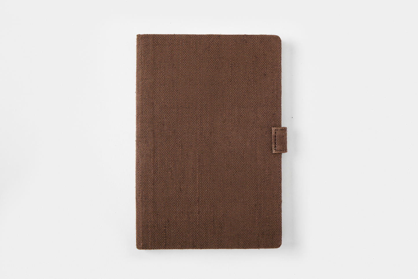 Hemp A5 Notebook Diary with Button Flap Closure