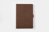 Hemp A5 Notebook Diary with Button Flap Closure
