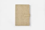 Hemp A5 Notebook Diary with Button Flap Closure