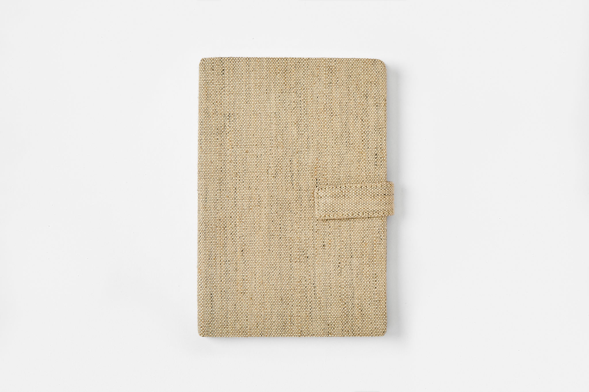 Hemp A5 Notebook Diary with Button Flap Closure