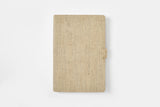 Hemp A5 Notebook Diary with Button Flap Closure