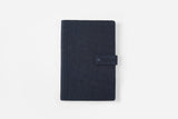 Hemp A5 Notebook Diary with Button Flap Closure