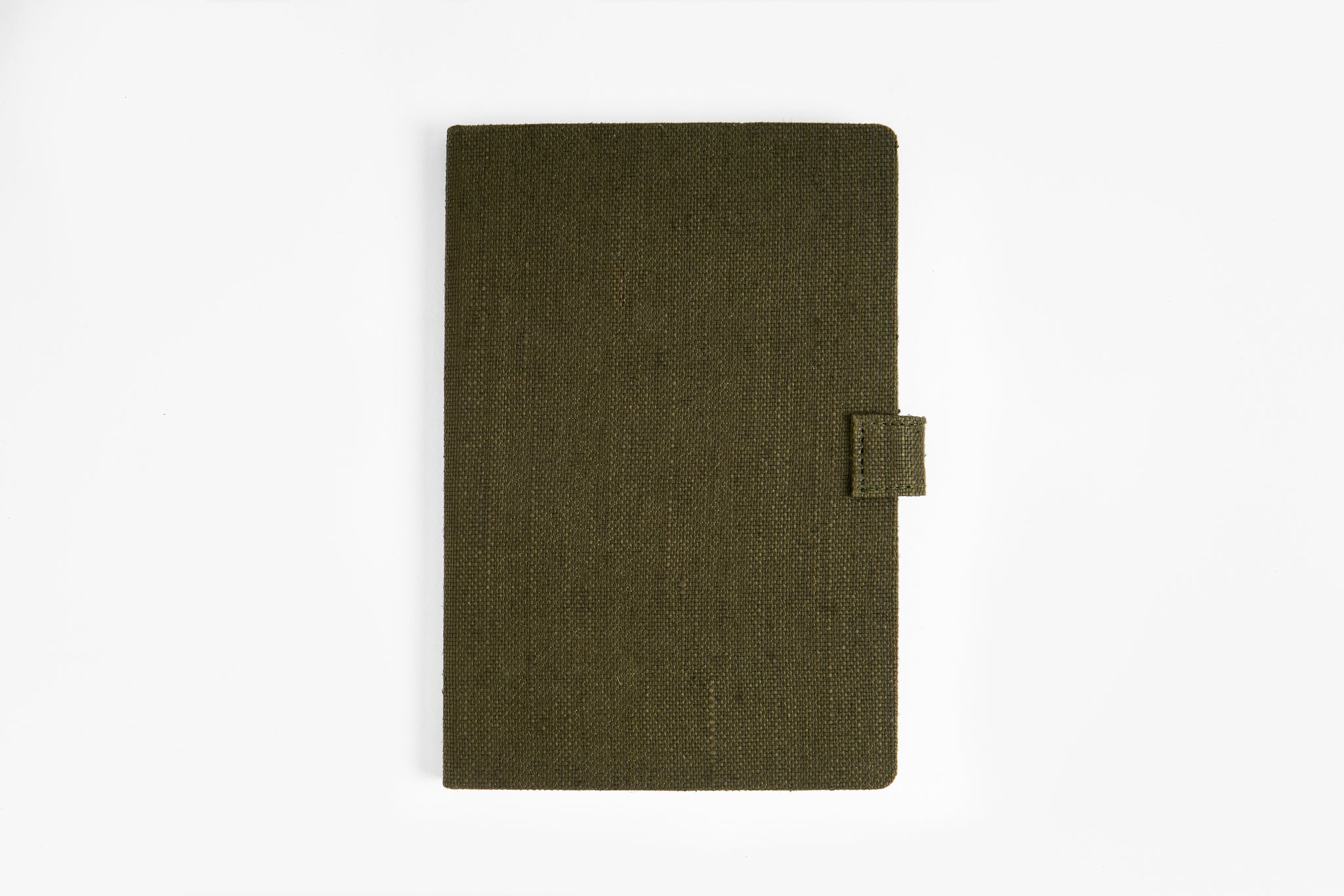 Hemp A5 Notebook Diary with Button Flap Closure