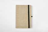 Hemp A5 Notebook Diary with Elastic Lock and Pen  Loop