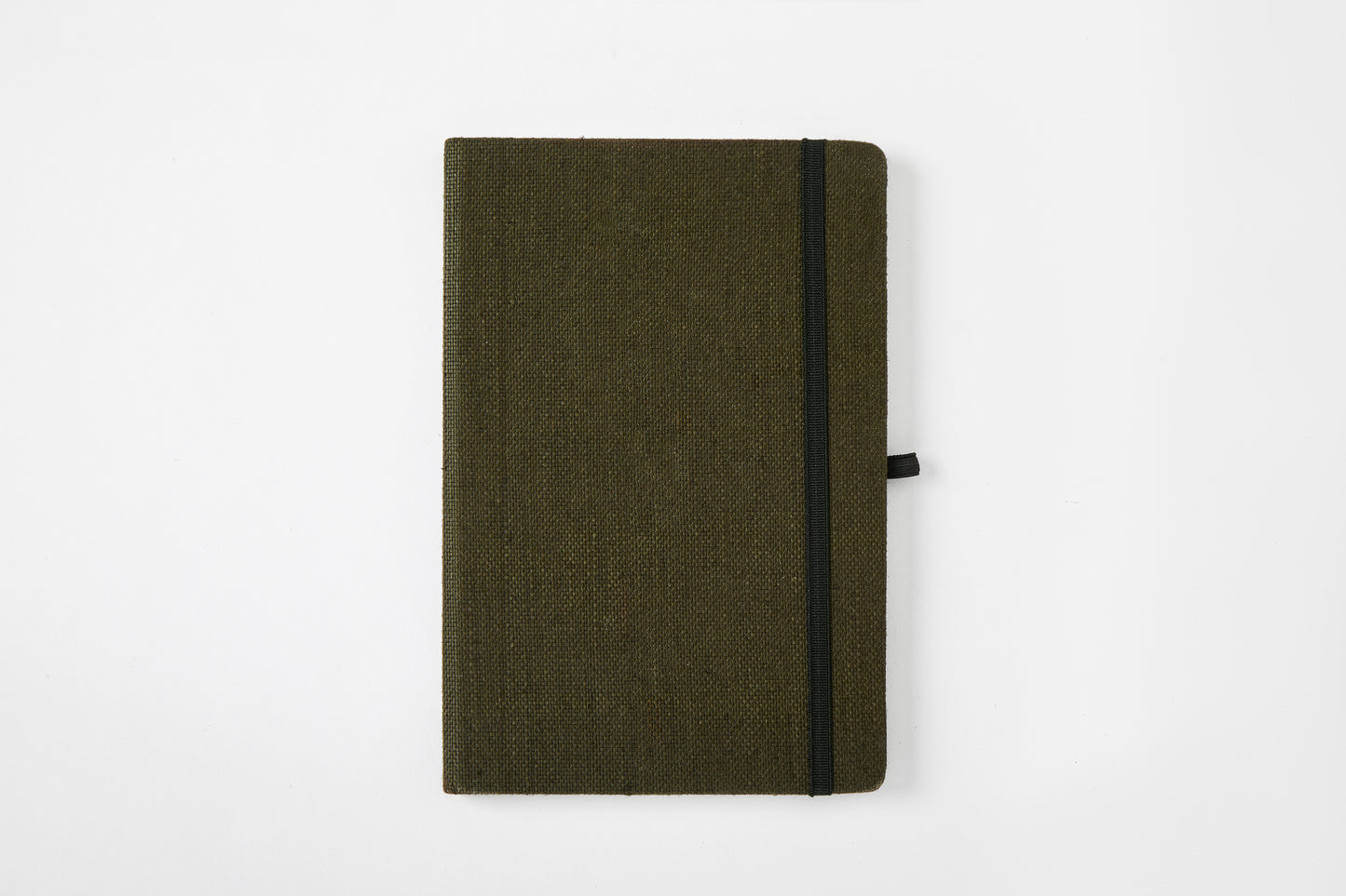 Hemp A5 Notebook Diary with Elastic Lock and Pen  Loop