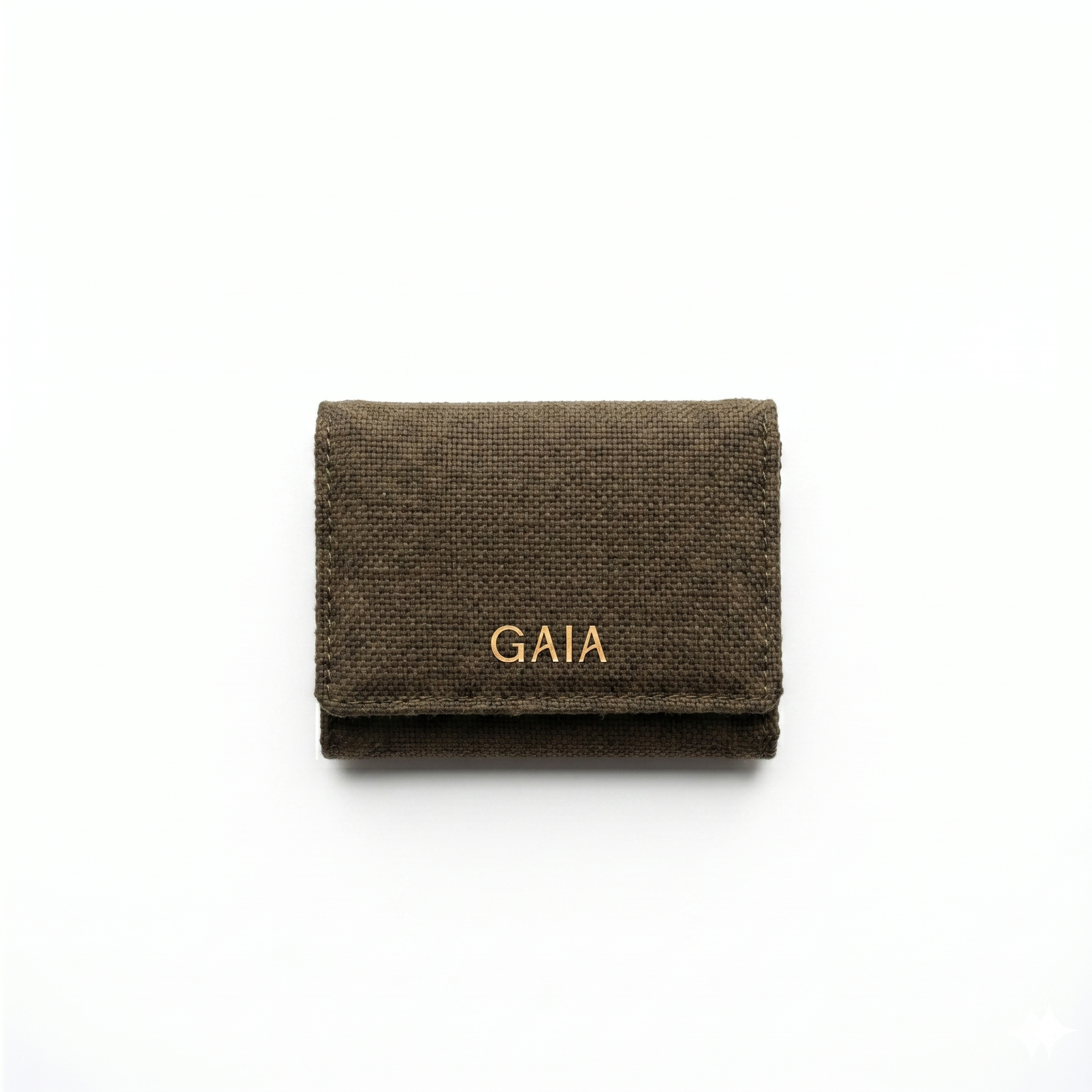 Hemp Plain Trifold Unisex Wallet