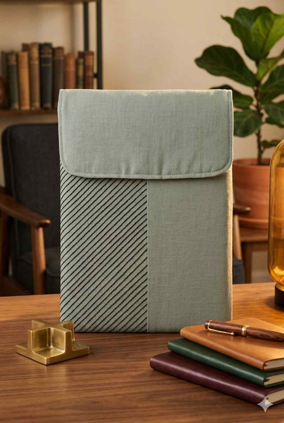 Hemp Laptop Sleeve Sage