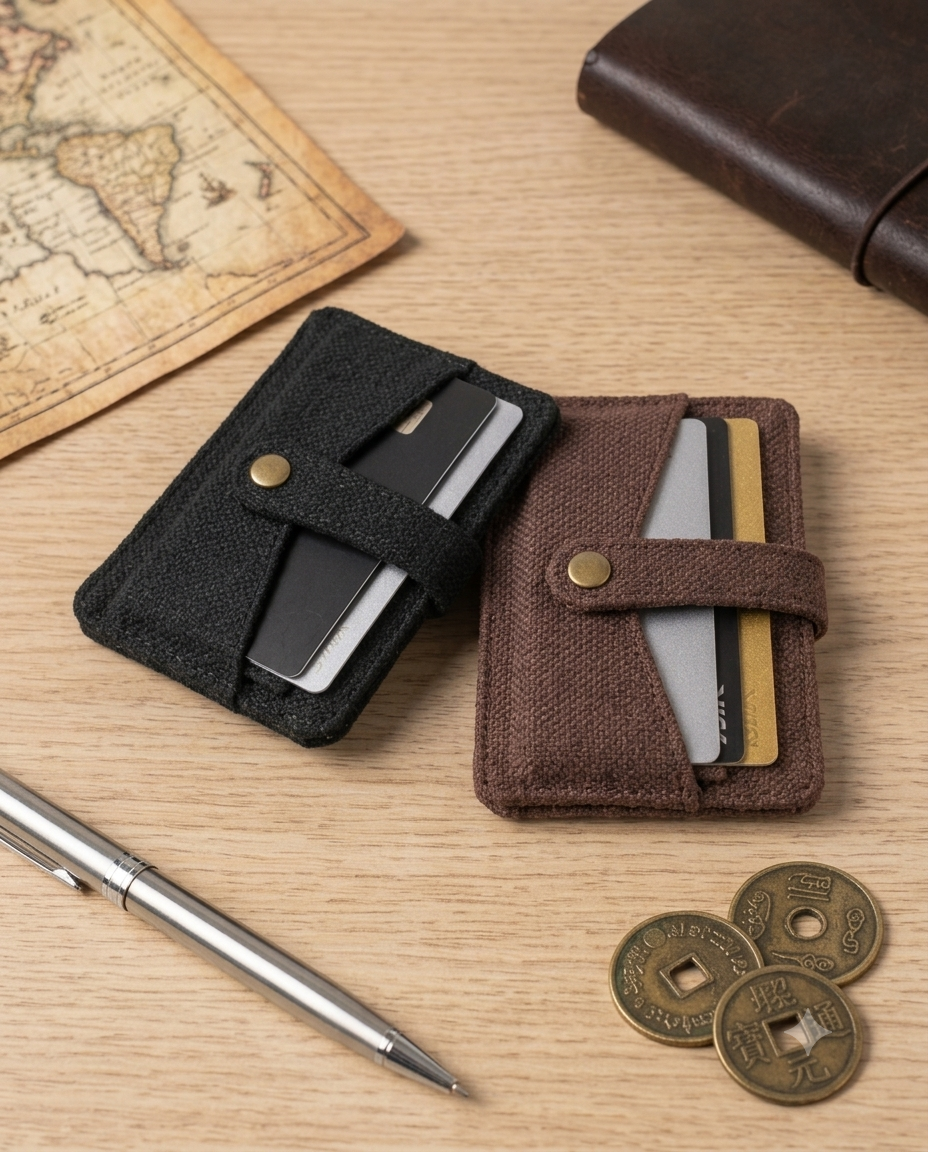 Hemp Multi-Slot Card Case