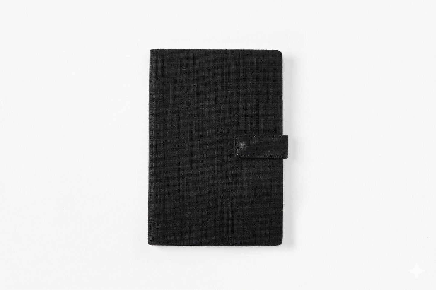 Hemp A5 Notebook Diary with Button Flap Closure