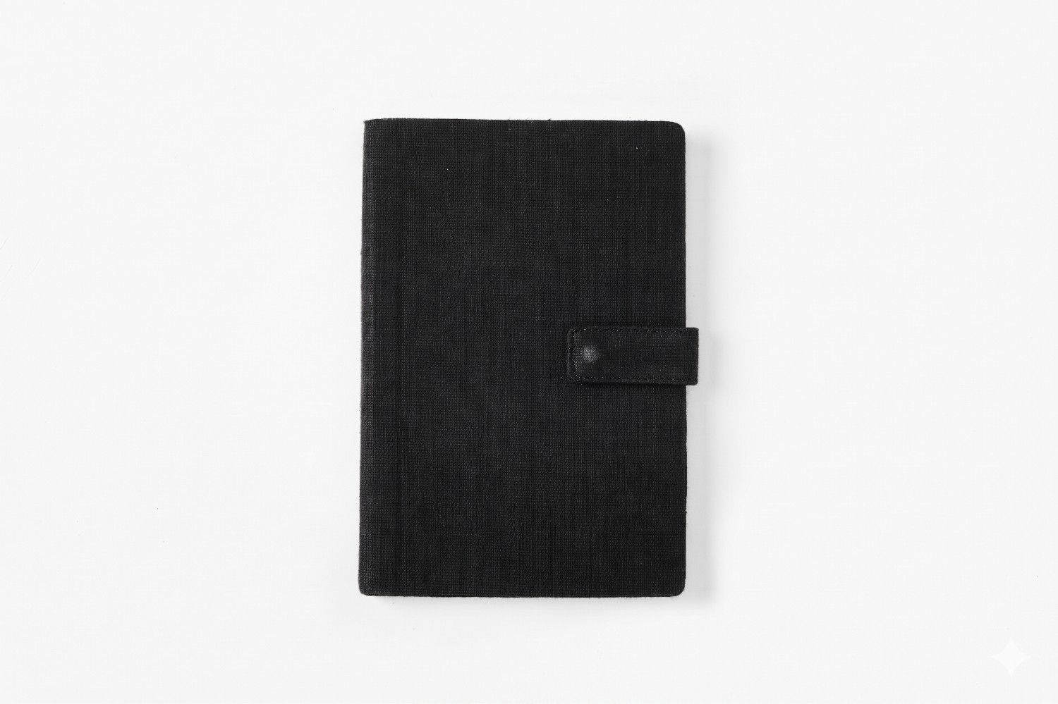 Hemp A5 Notebook Diary with Button Flap Closure