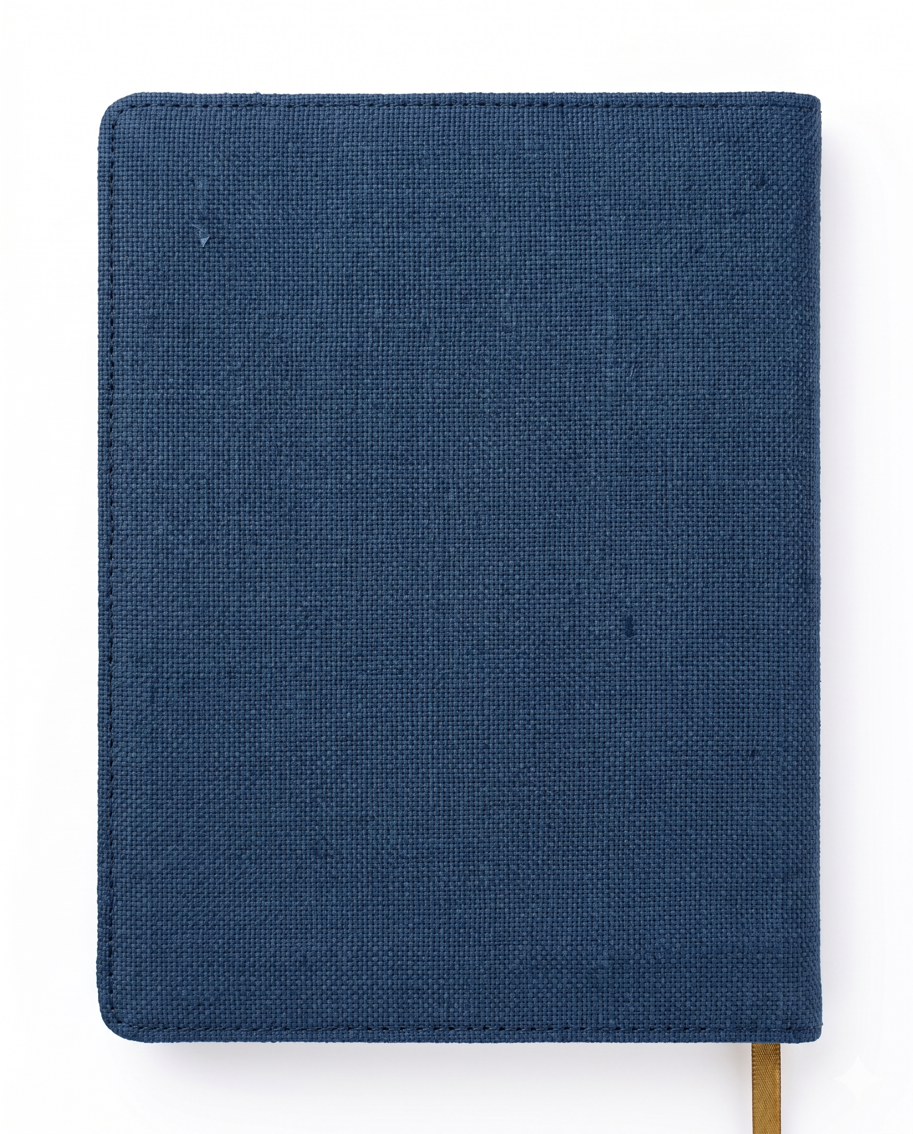 Hemp Diagonal Zip Diary Cover| Flora Applique Design