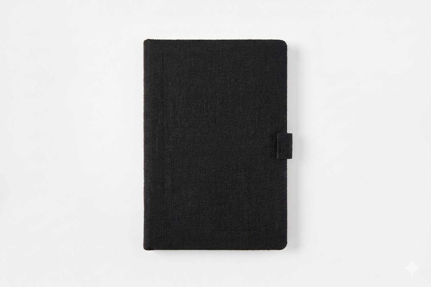 Hemp A5 Notebook Diary with Button Flap Closure