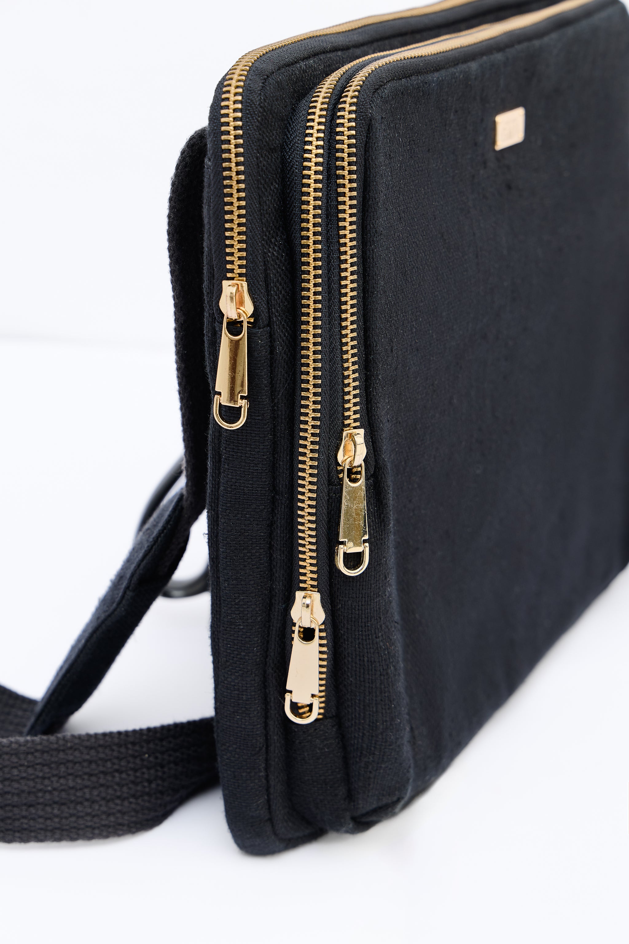 Hemp Cross Body Laptop Bag