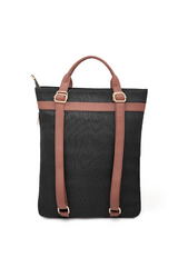 Hemp 2 in 1 Backpack Black