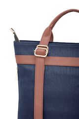 Hemp 2 in 1 Backpack Navy Blue
