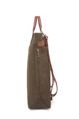 Hemp 2 in 1 Backpack Olive