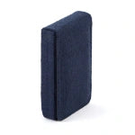 Hemp Fliptop Vertical Card Holder Navy Blue