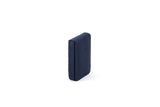 Hemp Fliptop Vertical Card Holder Navy Blue