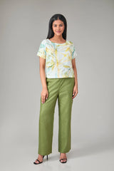 Hemp Floral Print Co-Ord Se