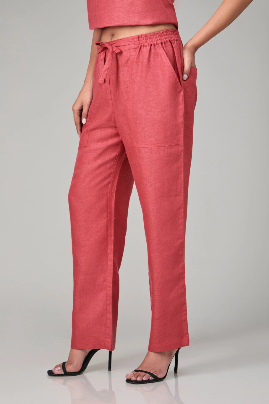 Hemp Teracotta Red Co-Ord Set