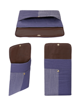 Hemp Laptop Sleeve Blue