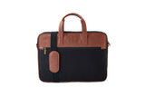 Hemp and PU Laptop Bag