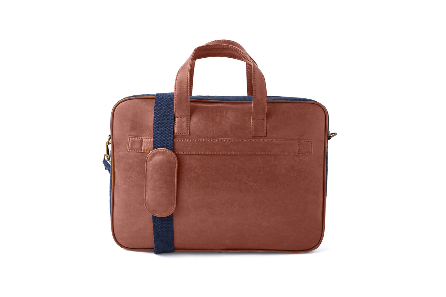 Hemp and PU Laptop Bag