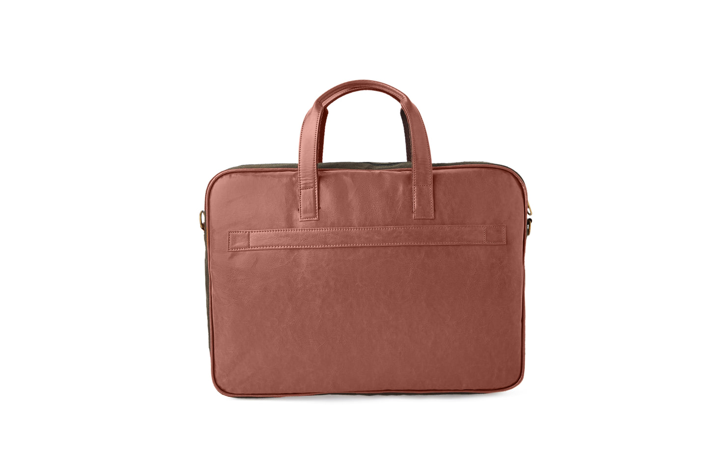 Hemp and PU Laptop Bag