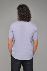 Men Solid Hemp T-Kurta