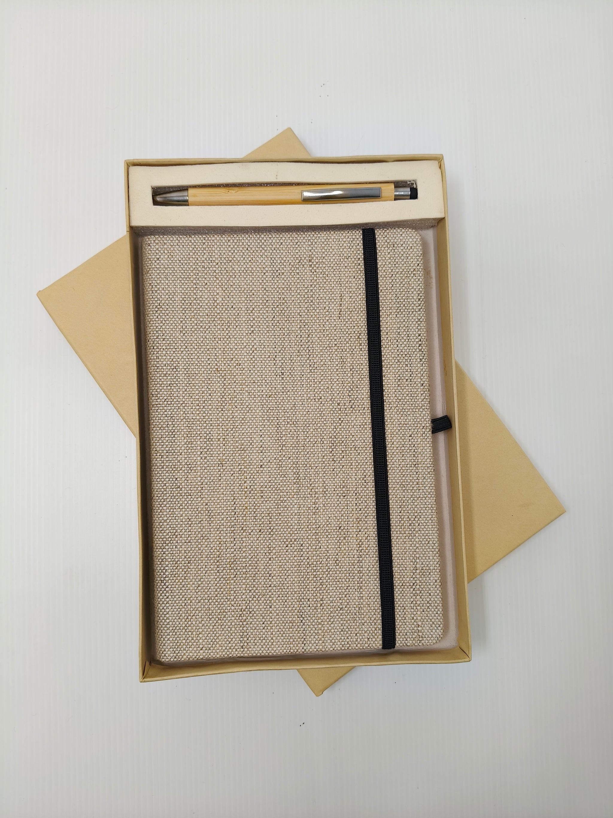 Pen and Diary with Elastic Band