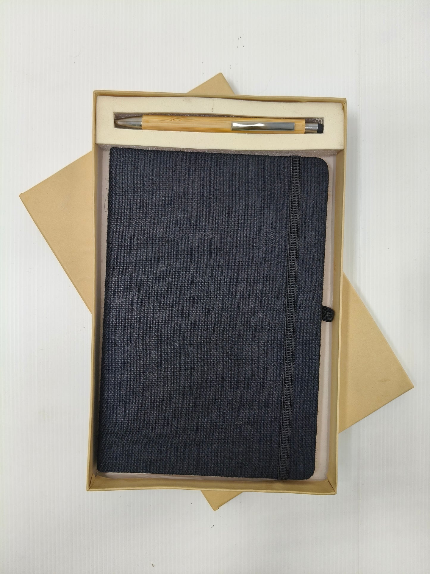 Pen and Diary with Elastic Band