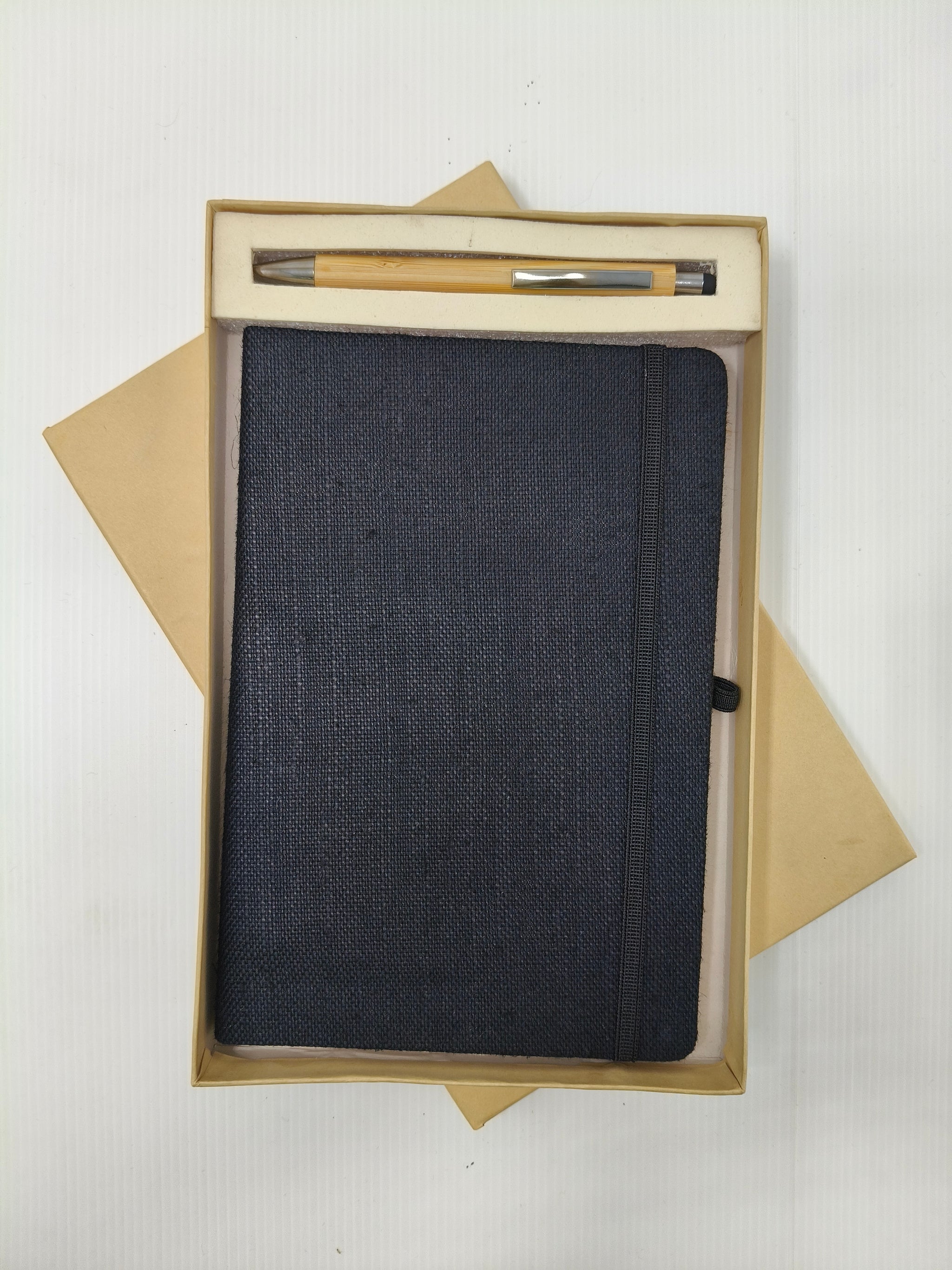 Pen and Diary with Elastic Band