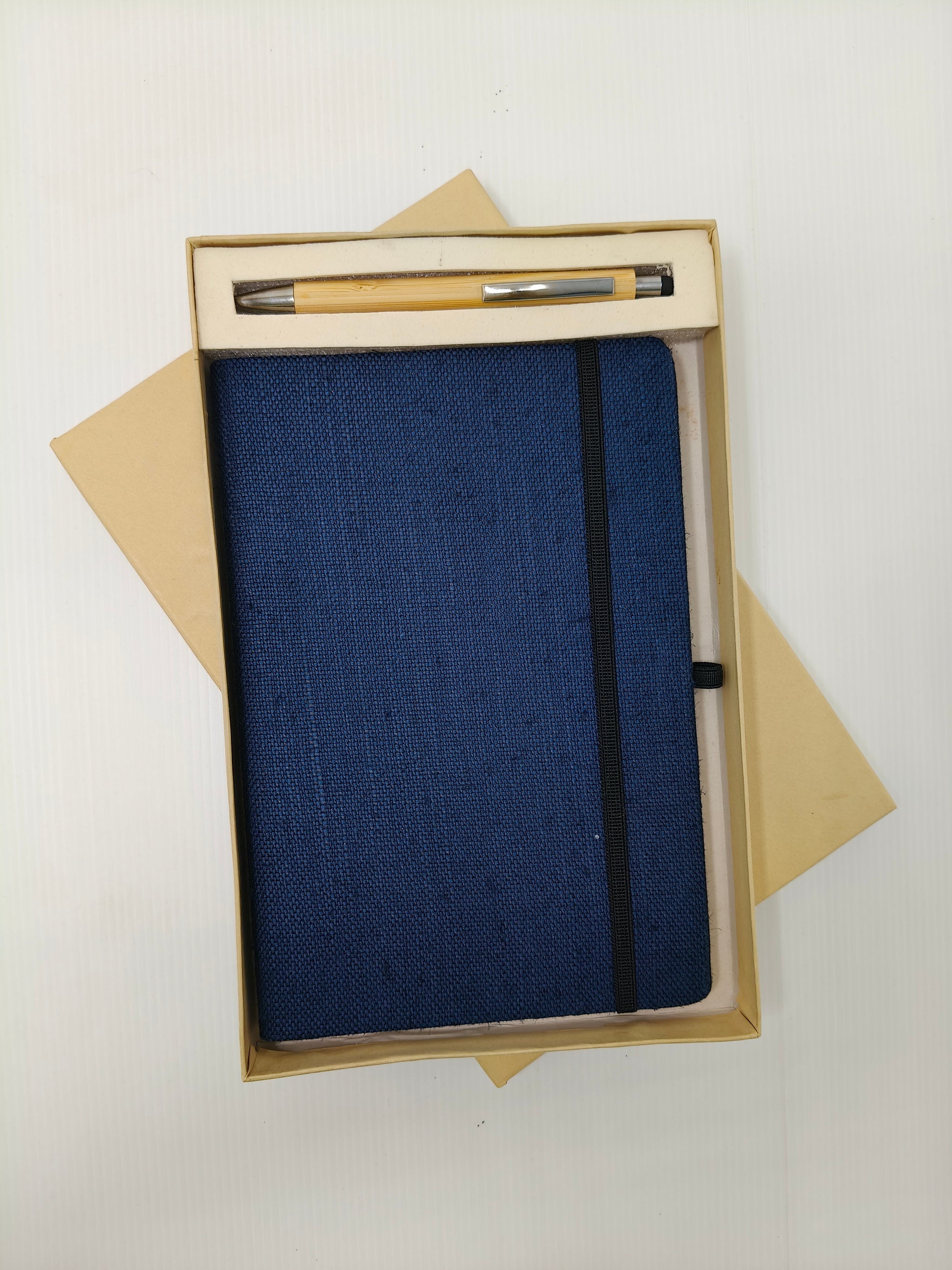 Pen and Diary with Elastic Band