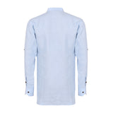 Men Solid Hemp Short Kurta