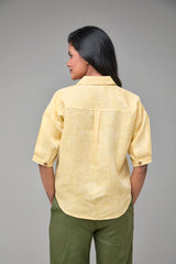 Hemp Off Shoulder Shirt