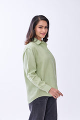 Hemp Women's Classic Button-Down Formal Shirt